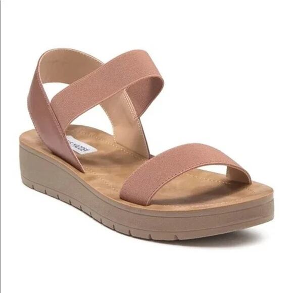 Steve Madden Jadyn Platform Sandal Mauve 10 - Picture 1 of 8